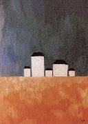 Kasimir Malevich, Five house Landscape